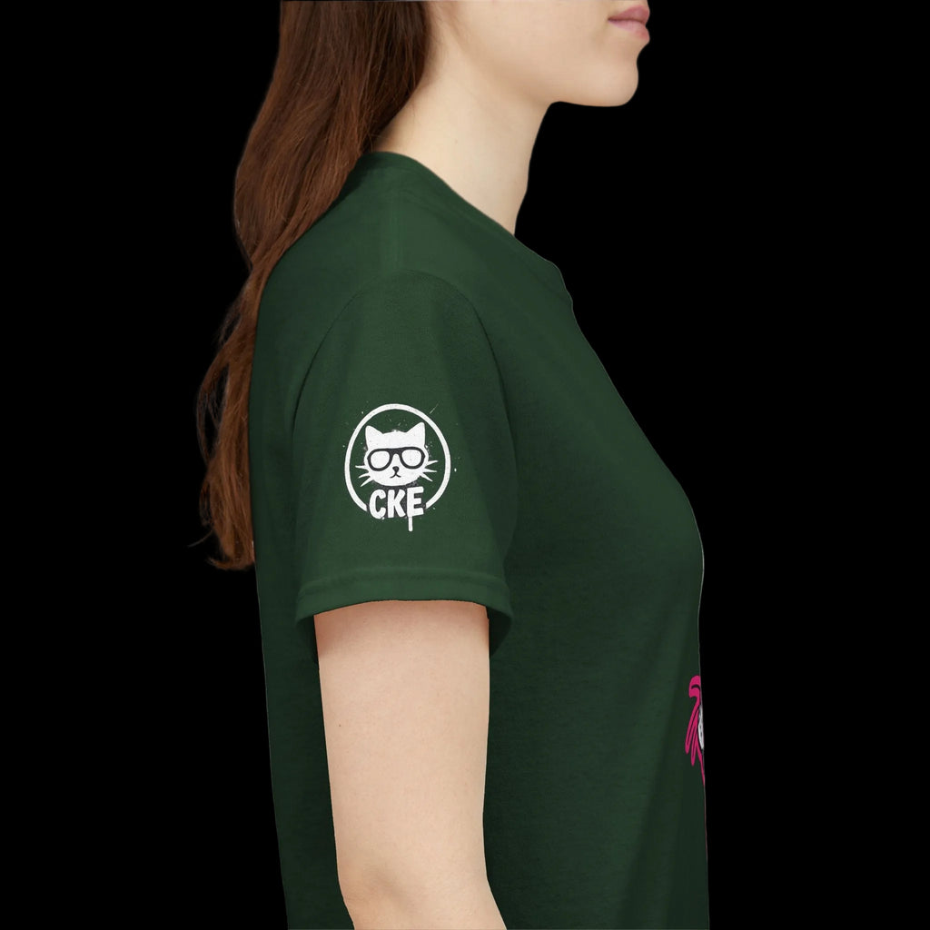 Graffiti Chaos Dragon Skull Graphic T-Shirt | Neon Drip Streetwear Chaos Kitten Emporium®