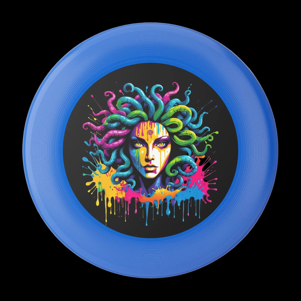 Medusa Paint-Splash Disc | Mythological Outdoor Gear | Chaos Kitten Emporium®