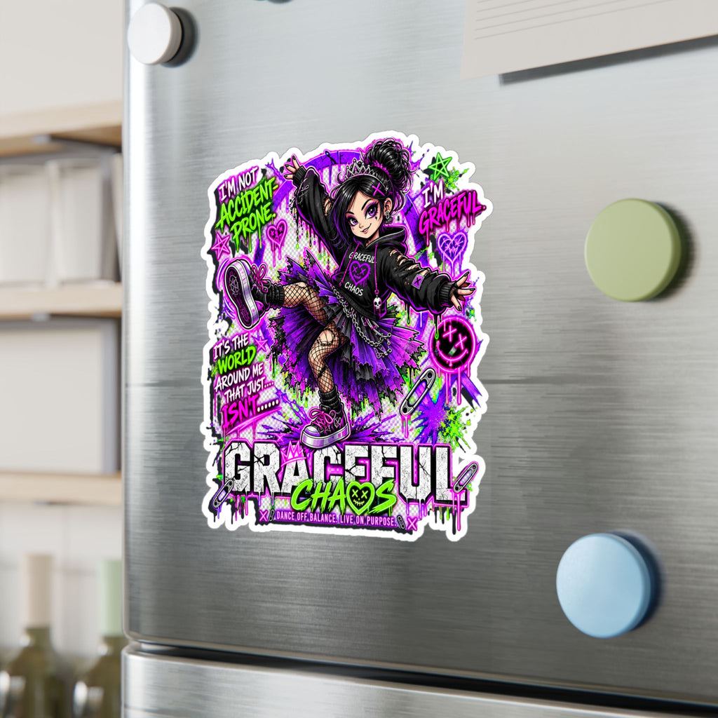 a magnet on a refrigerator
