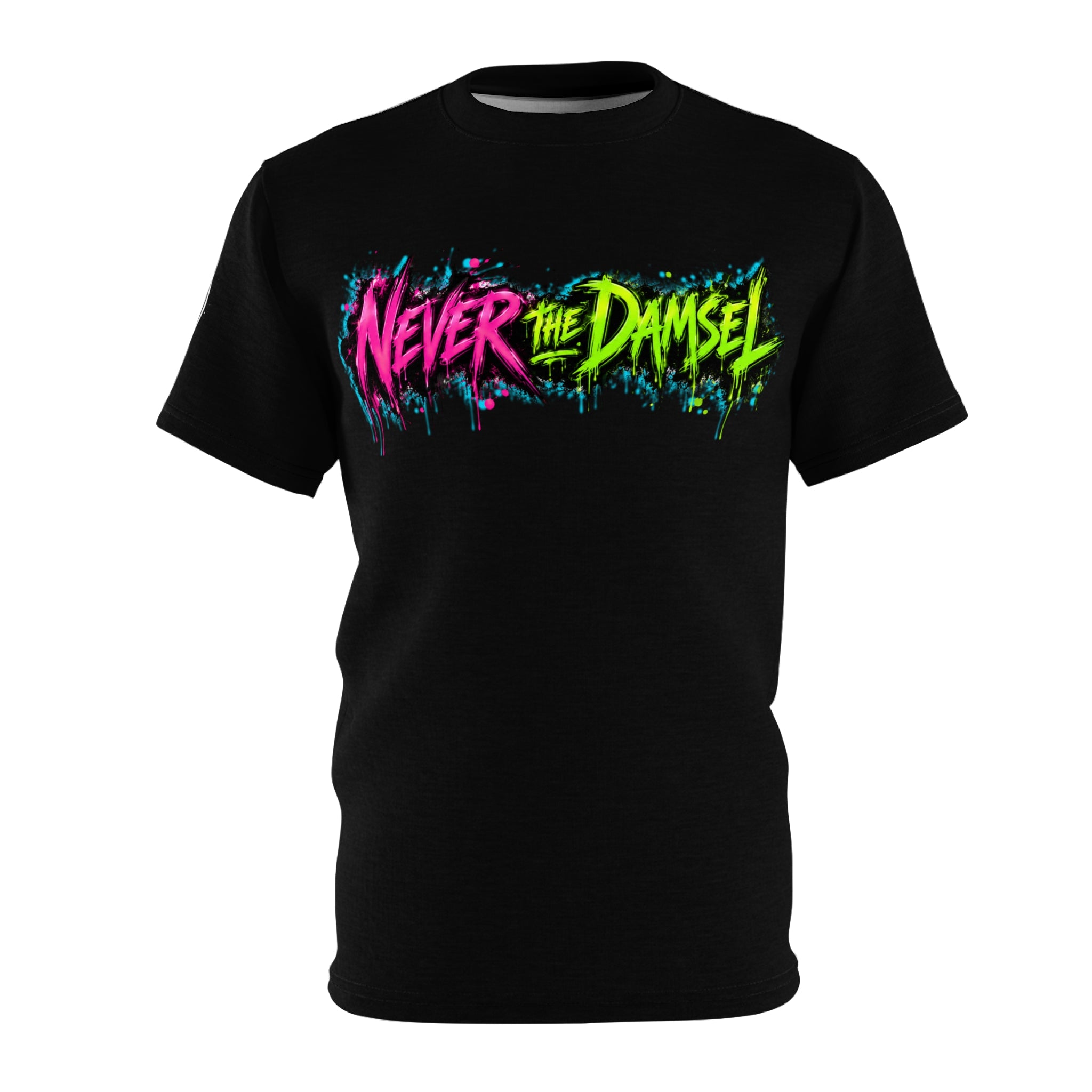 Never the Damsel Graphic Tee | Gothic Graphic Apparel | Chaos Kitten Emporium®