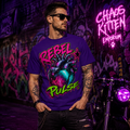 Rebel Pulse Graphic Tee | Neon Heart Punk Shirt | Chaos Kitten Emporium®