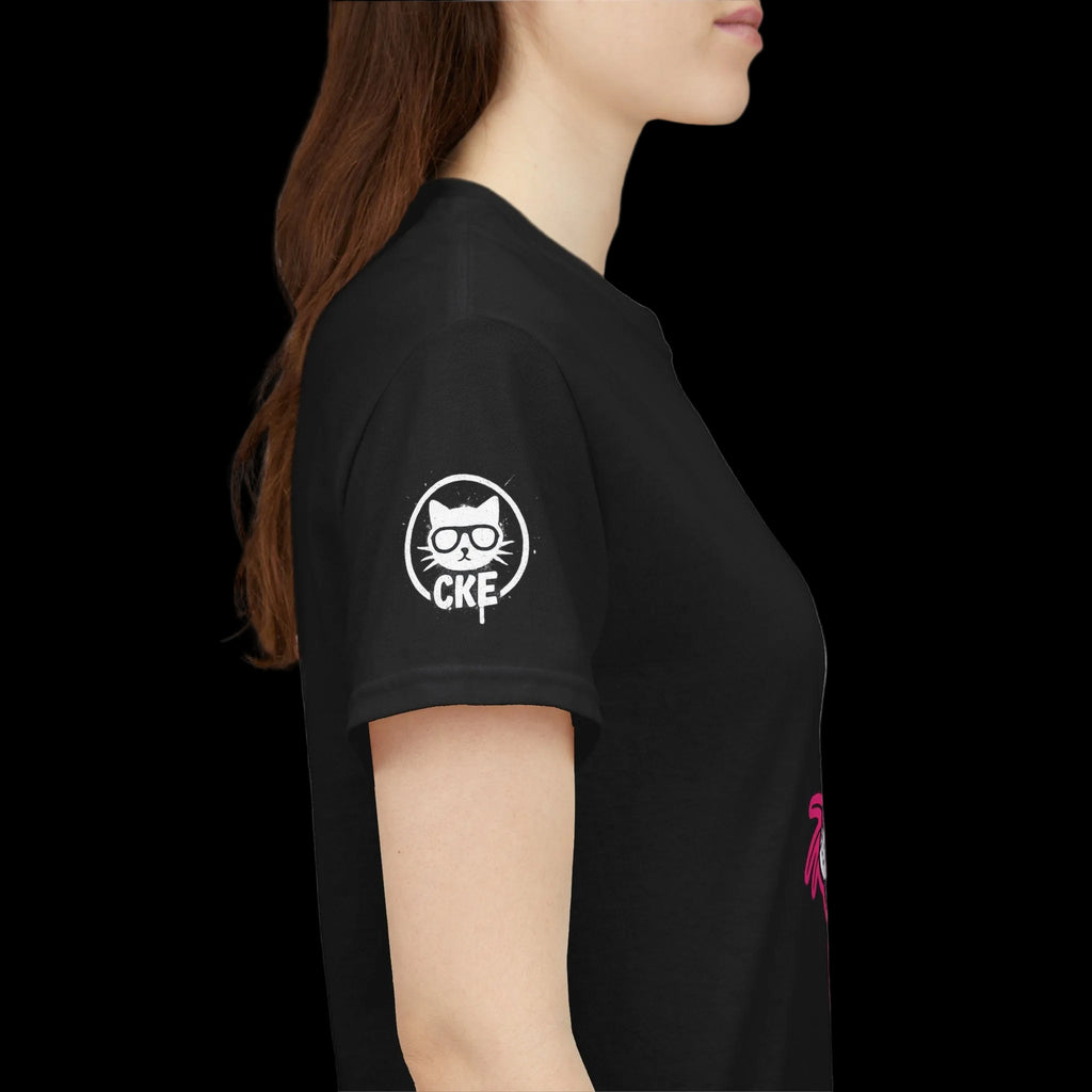 Graffiti Chaos Dragon Skull Graphic T-Shirt | Neon Drip Streetwear Chaos Kitten Emporium®