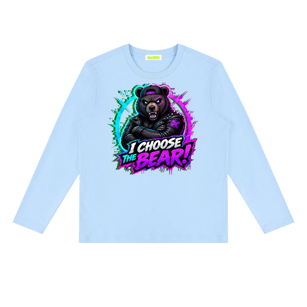 Apparel,IChoosetheBear,beargraphicshirt,CKE,ChaosKittenEmporium,neongraffitistreetwear,alternativestreetwear