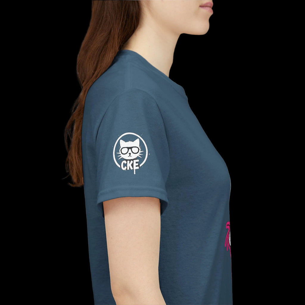 Graffiti Chaos Dragon Skull Graphic T-Shirt | Neon Drip Streetwear Chaos Kitten Emporium®