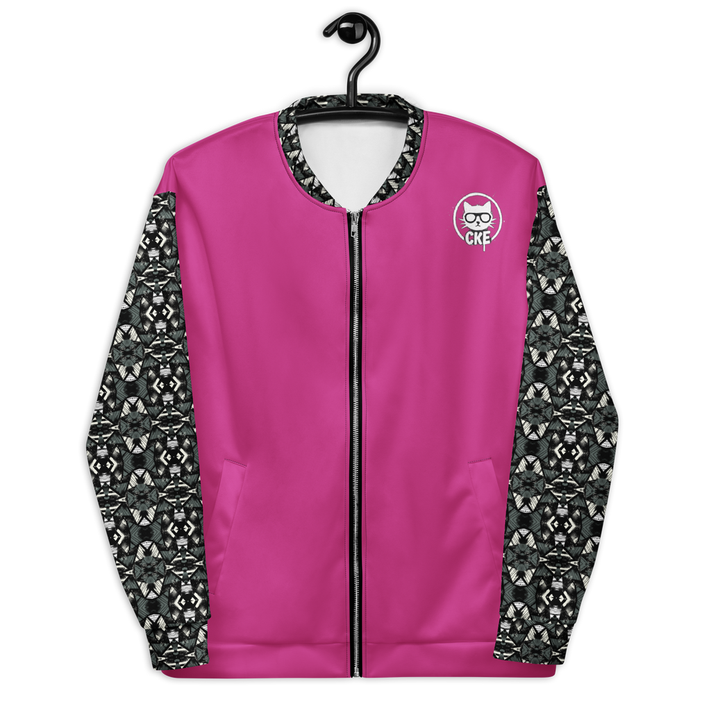 Cyber Kitten Bomber Jacket | Cyber-Grunge Streetwear | Chaos Kitten Emporium®