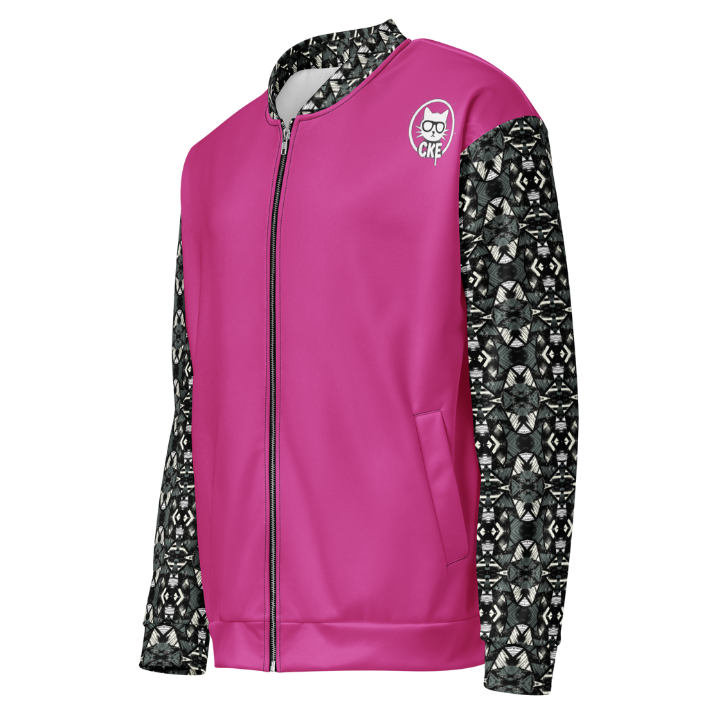 Cyber Kitten Bomber Jacket | Cyber-Grunge Streetwear | Chaos Kitten Emporium®